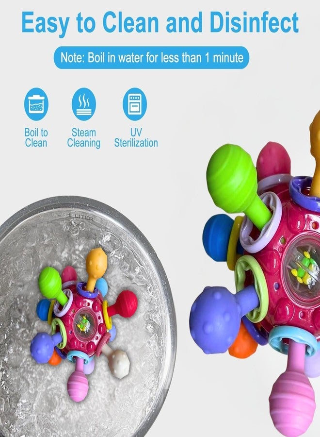 TOHIBEE Baby Montessori Sensory Toys for 0-6 6-12 Months, Baby Teether Teething Toys for Babies 0 3 6 9 12 18 Months, Newborn Infant Learning Developmental Toys Gifts for 1 2 Year Old Boys Girls - Image 5